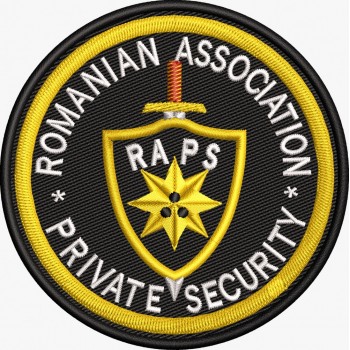 EMBLEMA ASOCIATIA ROMANA PROTECTIE PRIVATA - ENG